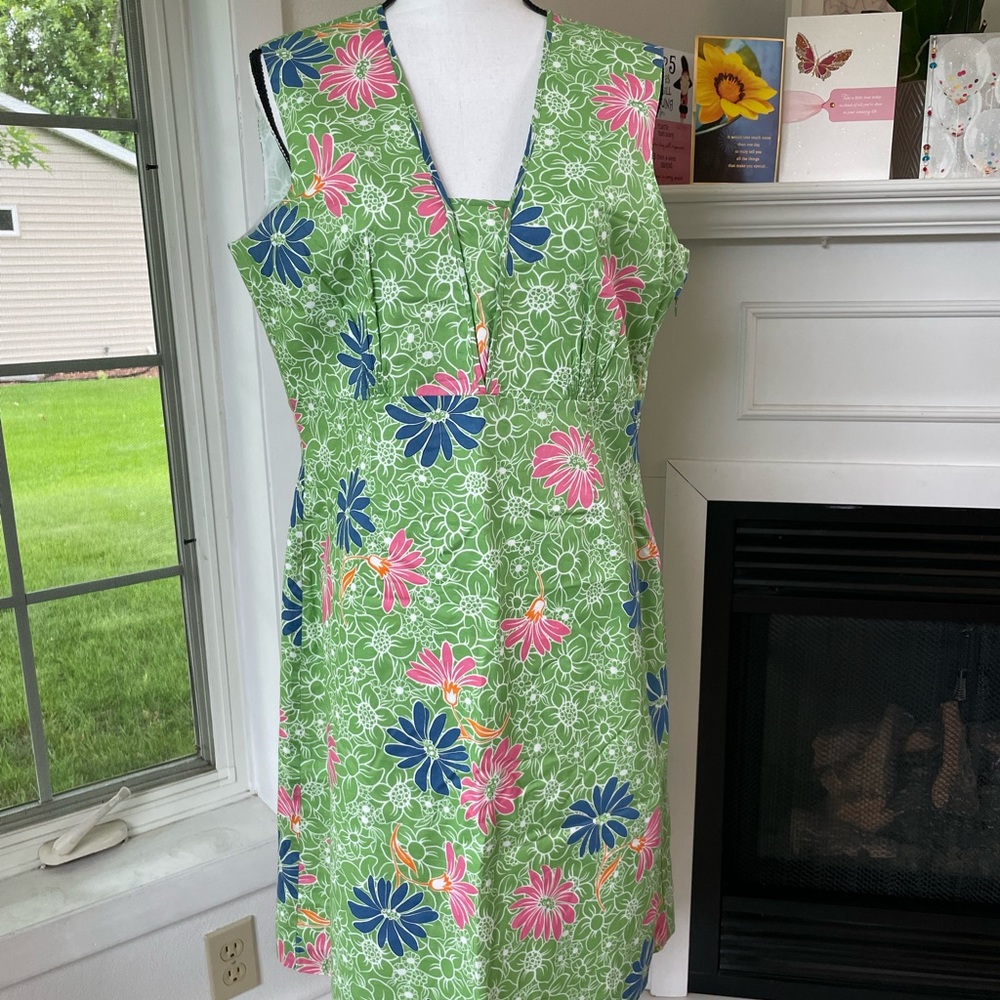 Garnet Hill Floral Dress